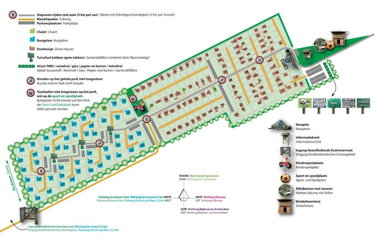 Appartementen - Bungalowpark Mooyeveld - Uniek Gelegen In De Duinen! 에흐몬트-비넨 외부 사진